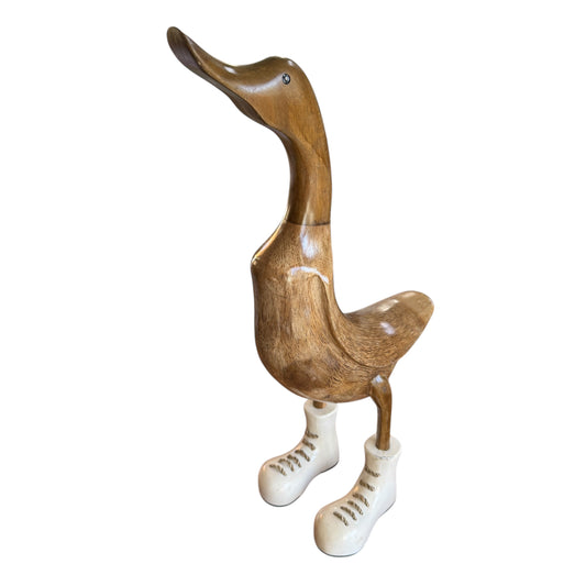 British Hand Made Wooden Duck Tall